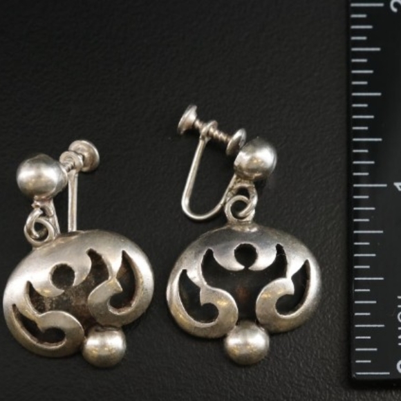 Victoria Ana Maria Nunez de Brilanti Taxco Sterling Angel Bracelet necklace - Picture 5 of 7